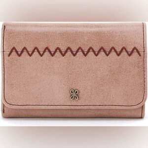 NWT HOBO Jill Leather Trifold Wallet